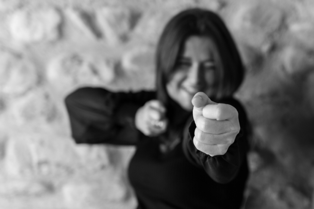 Cristina Redondo, escriptora, per Cesc Sales.